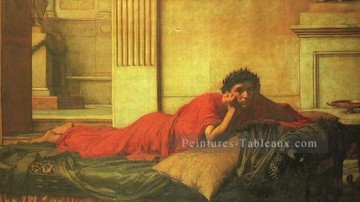  Waterhouse Tableaux - le remords de Nero après le meurtre de sa mère JW grec John William Waterhouse